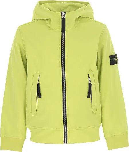 Junior stone island soft shell jacket shop